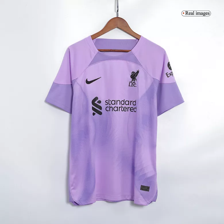 Camiseta Liverpool 2022/23 Portero Hombre Nike - Versión Replica - camisetasfutbol