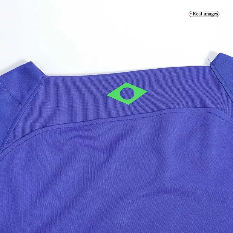 Camiseta de Futbol Hincha Copa Mundial Brazil 2022 Visitante de Mujer - camisetasfutbol