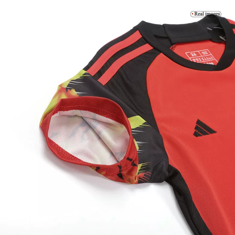Equipaciones de fútbol para Niño Con Calcetines 2022 Bélgica Copa del Mundo - Local Futbol kit - camisetasfutbol