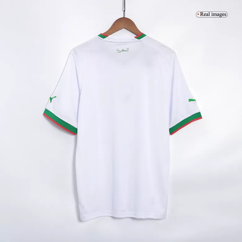 Camiseta Futbol Visitante Copa del Mundo de Hombre Marruecos 2022 con Número de HAKIMI #2 - camisetasfutbol
