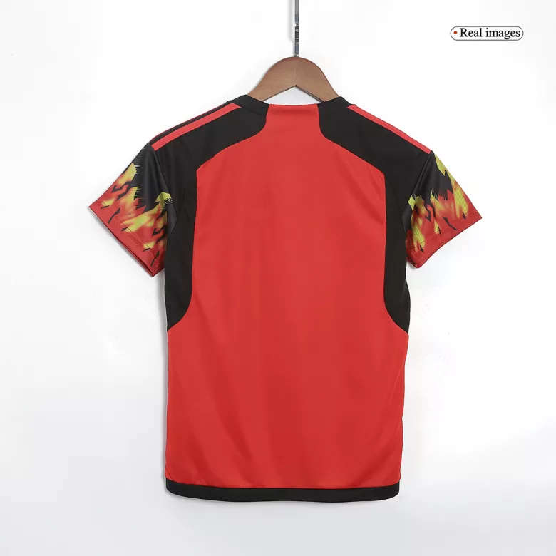 Equipaciones de fútbol para Niño Bélgica 2022 Copa del Mundo - de Local Futbol Kit Personalizados - camisetasfutbol
