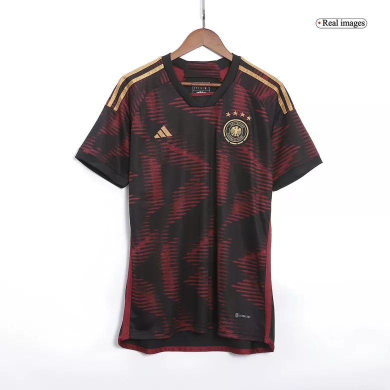 Camiseta Alemania 2022 Segunda Equipación Visitante Copa del Mundo Hombre - Versión Hincha - camisetasfutbol