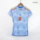 Camiseta PEDRI #26 España 2022 Segunda Equipación Visitante Copa del Mundo Mujer - Versión Hincha - camisetasfutbol