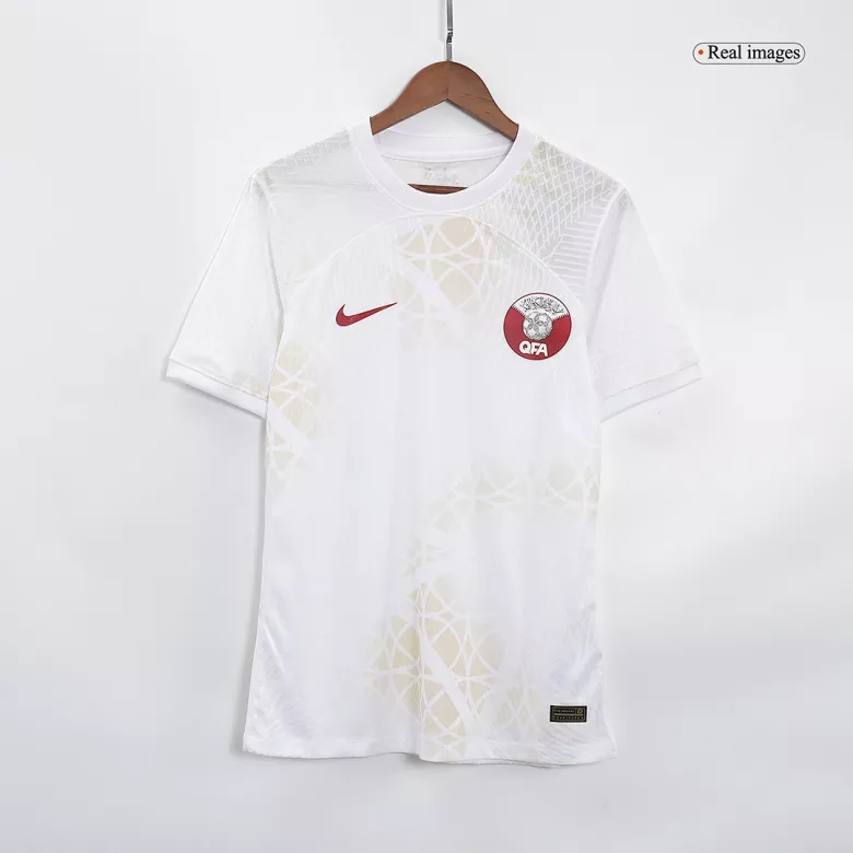 Camiseta de Futbol Visitante Qatar 2022 Copa del Mundo para Hombre - Versión Jugador Personalizada - camisetasfutbol