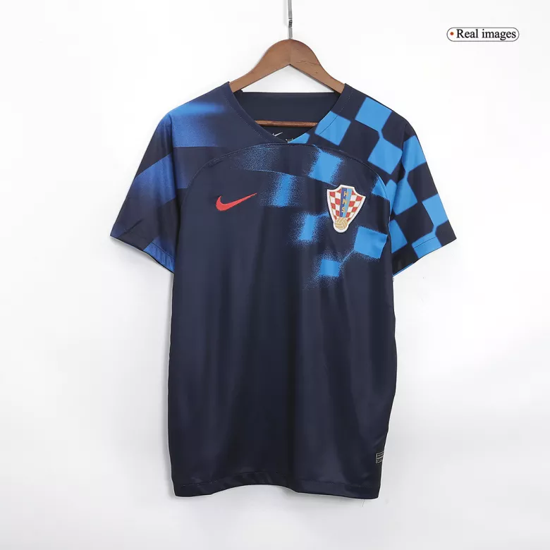 Camiseta Croacia 2022 Segunda Equipación Visitante Copa del Mundo Hombre - Versión Hincha - camisetasfutbol
