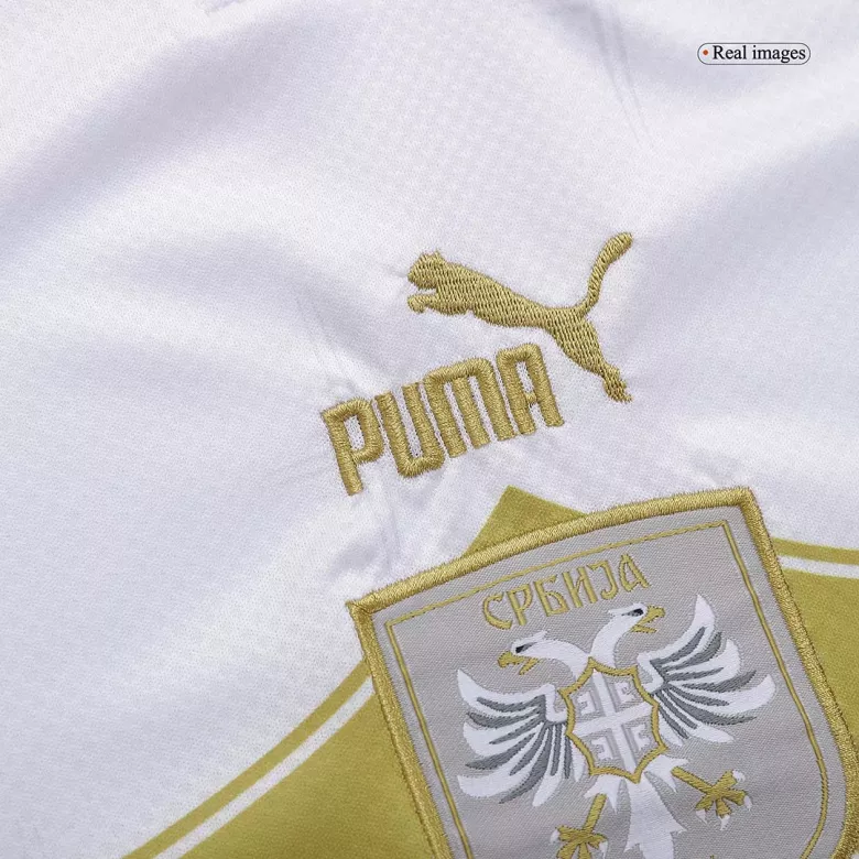 Camiseta Serbia 2022 Segunda Equipación Visitante Copa del Mundo Hombre - Versión Hincha - camisetasfutbol