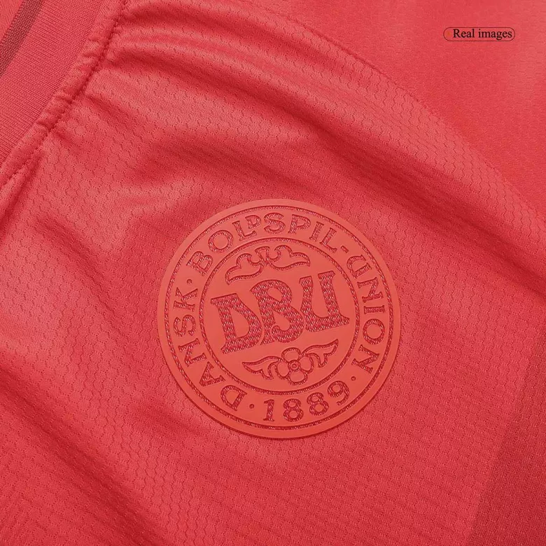 Camiseta Dinamarca 2022 Primera Equipación Copa del Mundo Local Hombre - Versión Hincha - camisetasfutbol