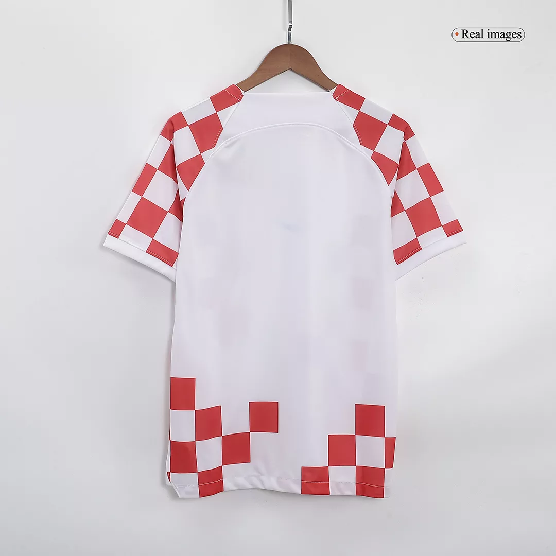 Camiseta de Futbol Local Croacia 2022 Copa del Mundo para Hombre - Version Replica Personalizada - camisetasfutbol