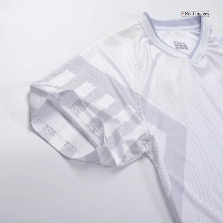 Camiseta Dinamarca 2022 Segunda Equipación Visitante Copa del Mundo Hombre - Versión Hincha - camisetasfutbol