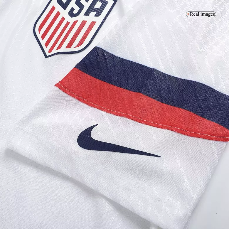 Camiseta Auténtica PULISIC #10 USA 2022 Primera Equipación Copa del Mundo Local Hombre - Versión Jugador - camisetasfutbol