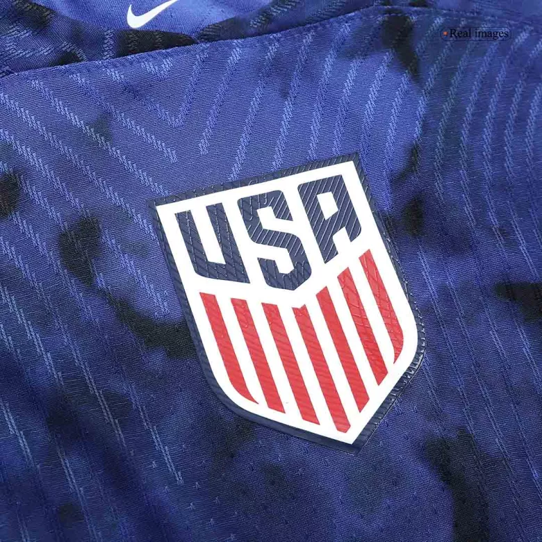 Camiseta Auténtica DEST #2 USA 2022 Segunda Equipación Visitante Copa del Mundo Hombre - Versión Jugador - camisetasfutbol