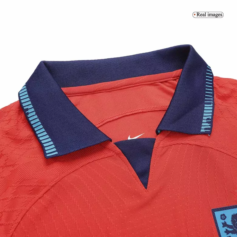 Camiseta de Futbol Visitante Inglaterra 2022 Copa del Mundo para Hombre - Versión Jugador Personalizada - camisetasfutbol