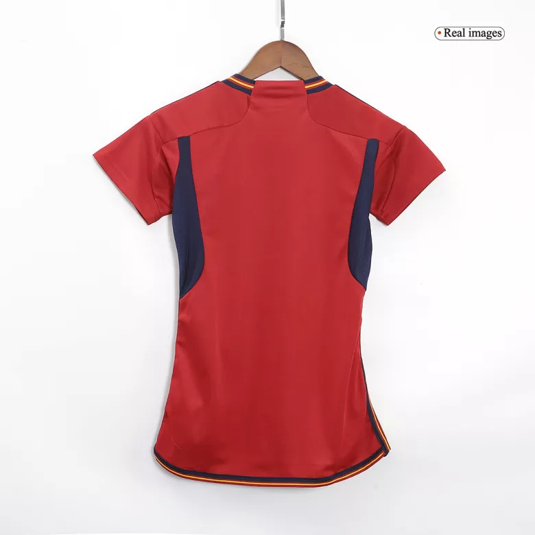 Camiseta España 2022 Primera Equipación Copa del Mundo Local Mujer - Versión Hincha - camisetasfutbol