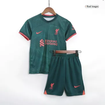 Miniconjunto de Fútbol Personalizada Liverpool 2022/23 - camisetasfutbol