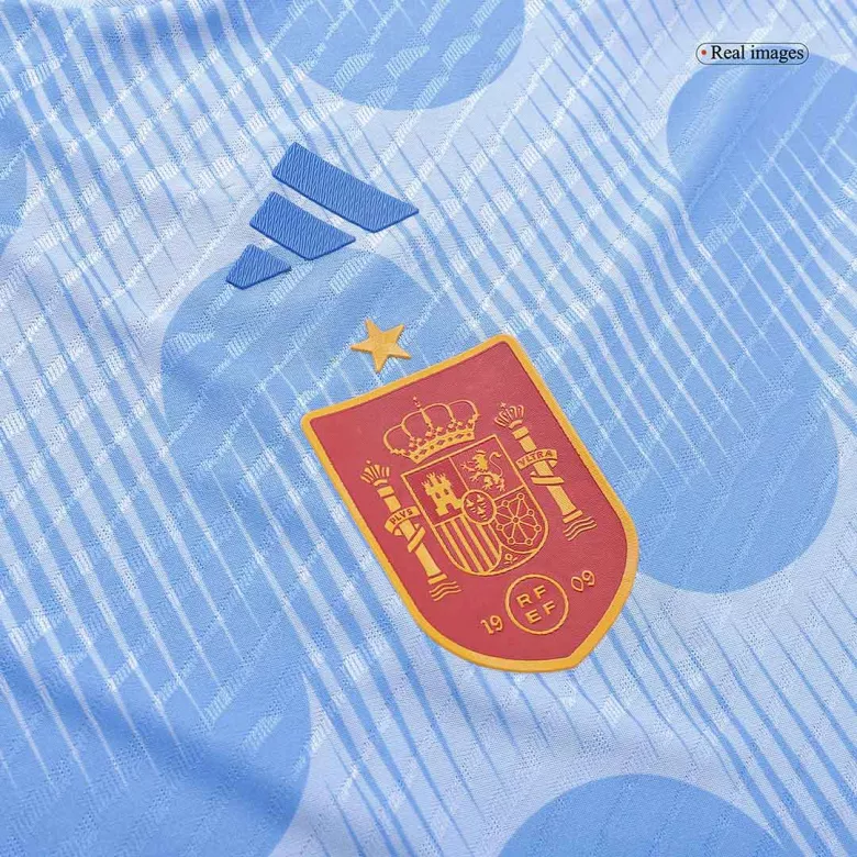 Camiseta de Futbol Visitante España 2022 Copa del Mundo para Hombre - Versión Jugador Personalizada - camisetasfutbol