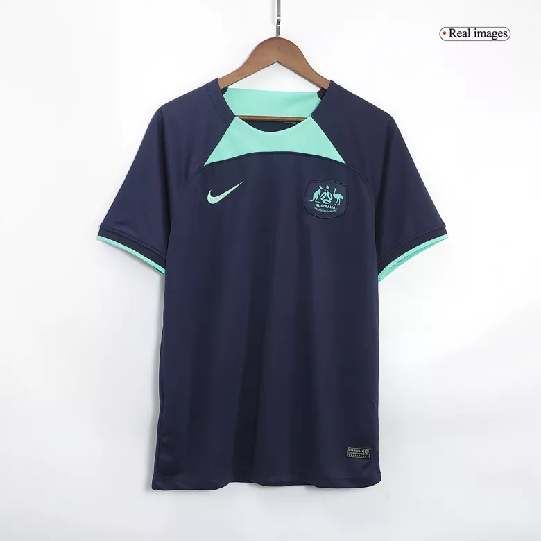 Camiseta de Futbol Visitante Australia  2022 Copa del Mundo para Hombre - Personalizada - camisetasfutbol