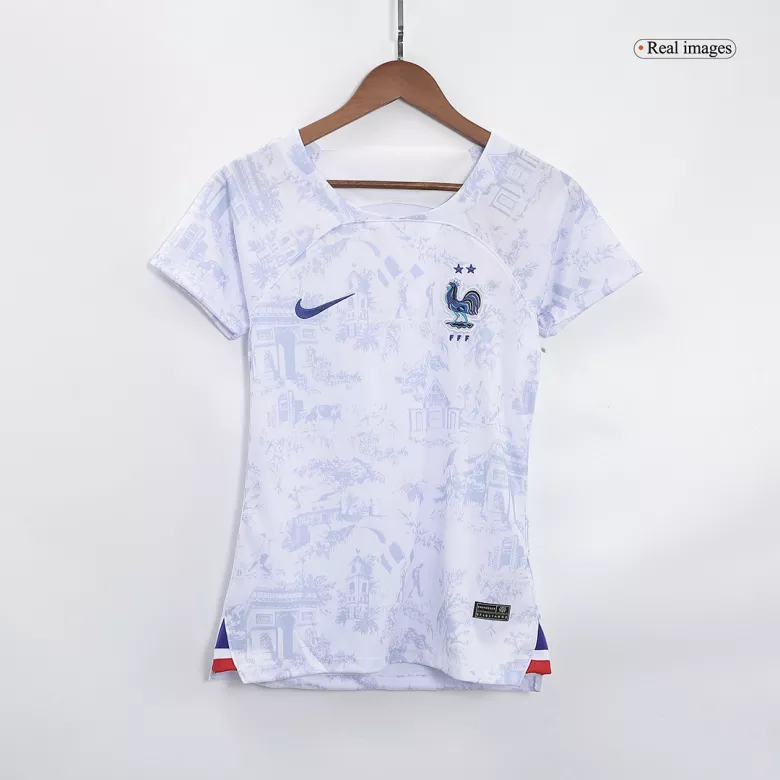 Camiseta de Futbol Hincha Copa Mundial Francia 2022 Visitante de Mujer - camisetasfutbol