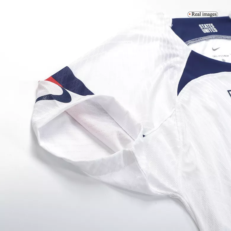 Camiseta Auténtica McKENNIE #8 USA 2022 Primera Equipación Copa del Mundo Local Hombre - Versión Jugador - camisetasfutbol
