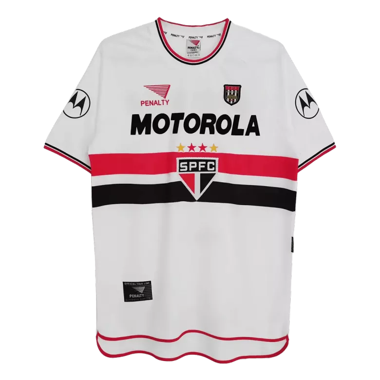 Camiseta Retro 2000 Sao Paulo FC Primera Equipación Local Hombre - Versión Hincha - camisetasfutbol