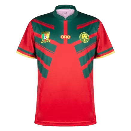 Camiseta Cameroon 2022 Tercera Equipación Copa del Mundo Hombre - Versión Hincha - camisetasfutbol