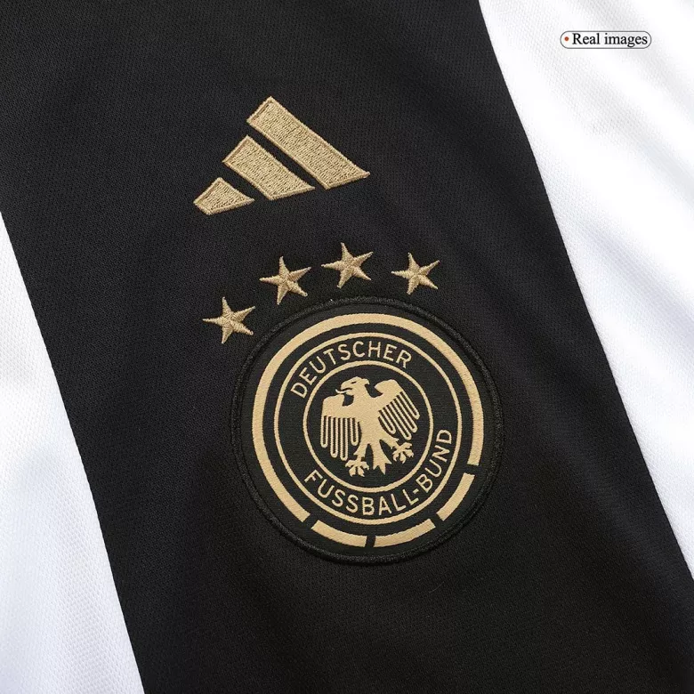 Camiseta KIMMICH #6 Alemania 2022 Primera Equipación Copa del Mundo Local Mujer - Versión Hincha - camisetasfutbol