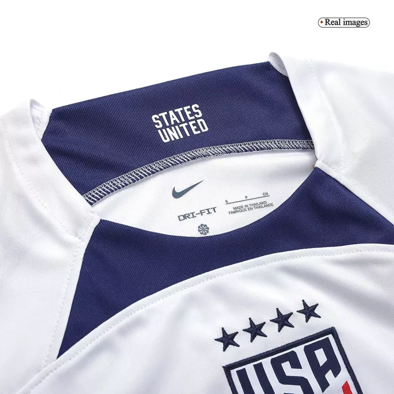 Camiseta Futbol Local Copa Mundial de Mujer USA 2022 RAPINOE #15 - camisetasfutbol