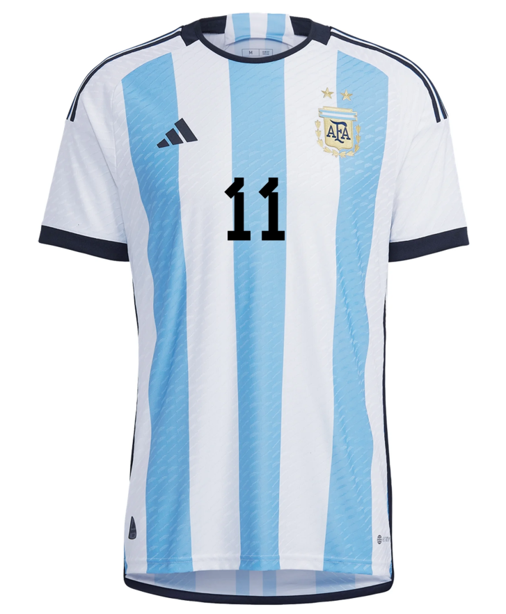 2018 Argentina Home Jersey #9 ICARDI Large ADIDAS World Cup ALBICELESTE NEW