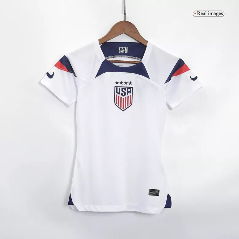 Camiseta Futbol Local Copa Mundial de Mujer USA 2022 RAPINOE #15 - camisetasfutbol