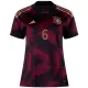 Camiseta KIMMICH #6 Alemania 2022 Segunda Equipación Visitante Copa del Mundo Mujer - Versión Hincha - camisetasfutbol