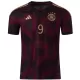 Camiseta Auténtica WERNER #9 Alemania 2022 Segunda Equipación Visitante Copa del Mundo Hombre - Versión Jugador - camisetasfutbol