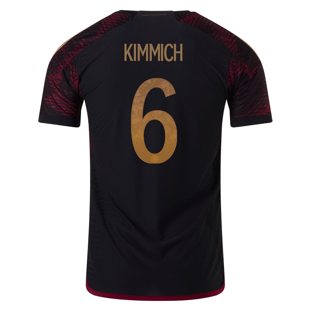 Flocage Officiel KIMMICH #6 Allemagne 2026 - Couleur Noir, Taille Adulte