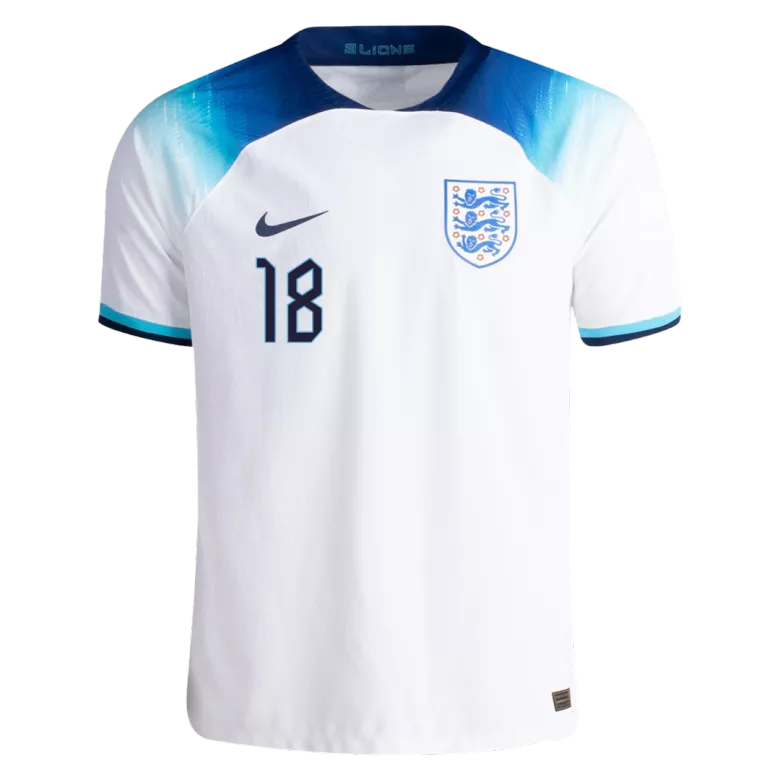 Camiseta Auténtica ALEXANDER-ARNOLD #18 Inglaterra 2022 Primera Equipación Copa del Mundo Local Hombre - Versión Jugador - camisetasfutbol