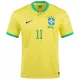 Camiseta de Fútbol P.Coutinho #11 Personalizada 1ª Brazil 2022 Copa Mundial - camisetasfutbol