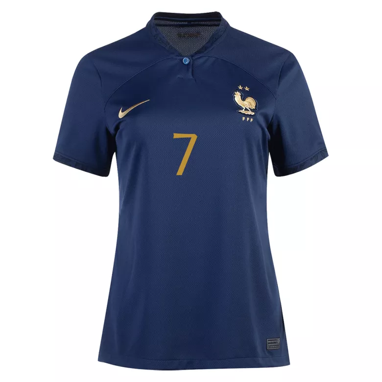 Camiseta Futbol Local Copa Mundial de Mujer Francia 2022 GRIEZMANN #7 - camisetasfutbol