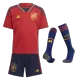 Miniconjunto de Fútbol Personalizada 1ª España 2022 - camisetasfutbol