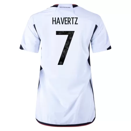Camiseta HAVERTZ #7 Alemania 2022 Primera Equipación Copa del Mundo Local Mujer - Versión Hincha - camisetasfutbol