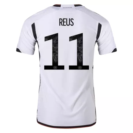 Camiseta Auténtica REUS #11 Alemania 2022 Primera Equipación Copa del Mundo Local Hombre - Versión Jugador - camisetasfutbol