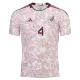 Camiseta Auténtica E.ÁLVAREZ #4 Mexico 2022 Segunda Equipación Visitante Copa del Mundo Hombre Adidas - Versión Jugador - camisetasfutbol