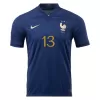 Camiseta Futbol Local Copa del Mundo de Hombre Francia 2022 con Número de KANTE #13 - camisetasfutbol