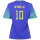 Camiseta Futbol Visitante Copa Mundial de Mujer Brazil 2022 NEYMAR JR #10 - camisetasfutbol