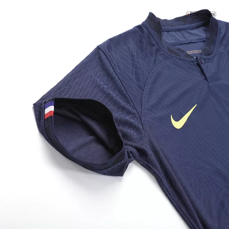 Camiseta Auténtica GIROUD #9 Francia 2022 Primera Equipación Copa del Mundo Local Hombre - Versión Jugador - camisetasfutbol