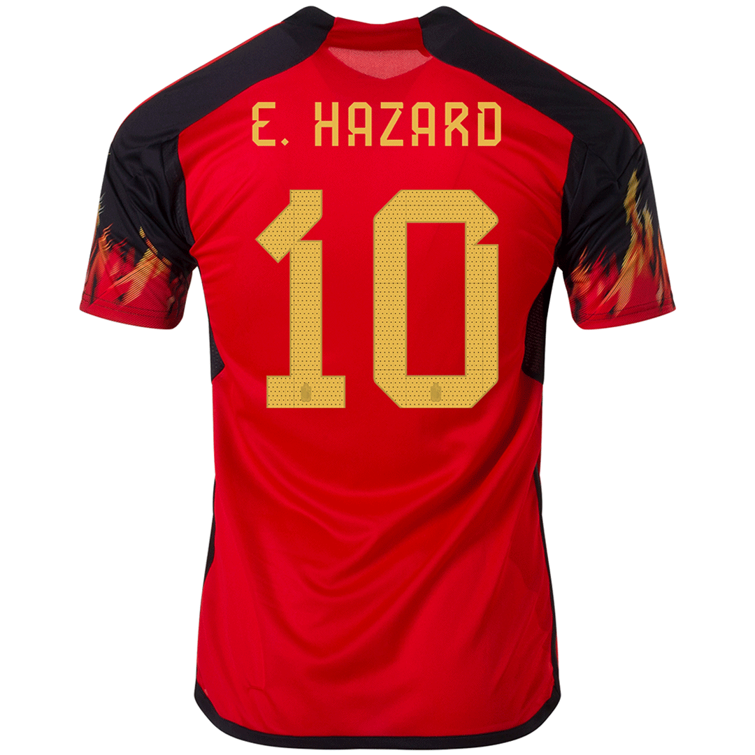 Oblea caricia lo mismo Camiseta Futbol de Local Copa del Mundo Bélgica 2022 E. HAZARD #10 |  CamisetasFutbol.cn