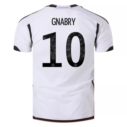 Camiseta Futbol Local Copa del Mundo de Hombre Alemania 2022 con Número de GNABRY #10 - camisetasfutbol