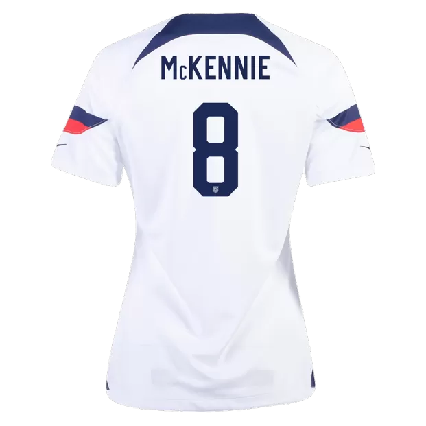 Segunda Camiseta Estados Unidos Jugador McKennie 2022