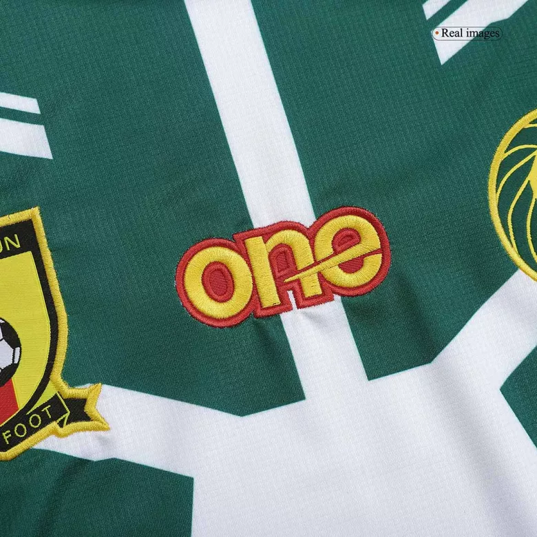 Camiseta Cameroon 2022 Segunda Equipación Visitante Copa del Mundo Hombre - Versión Hincha - camisetasfutbol