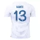 Camiseta Futbol Visitante Copa del Mundo de Hombre Francia 2022 con Número de KANTE #13 - camisetasfutbol