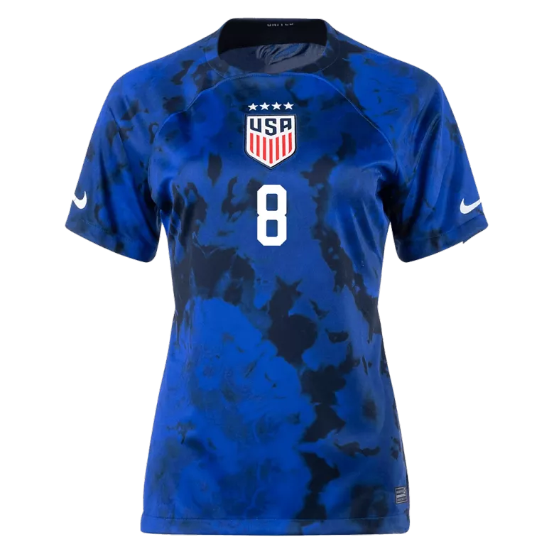 Camiseta Futbol Visitante Copa Mundial de Mujer USA 2022 McKENNIE #8 - camisetasfutbol