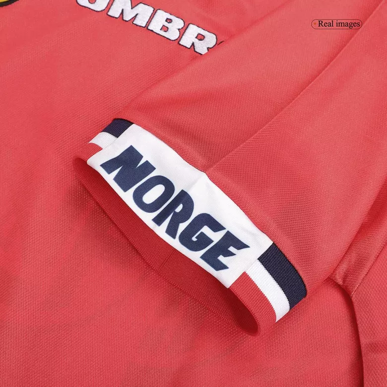 Camiseta Retro 1998/99 Noruega Primera Equipación Local Hombre - Versión Hincha - camisetasfutbol