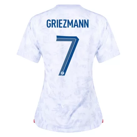 Camiseta Futbol Visitante Copa Mundial de Mujer Francia 2022 GRIEZMANN #7 - camisetasfutbol