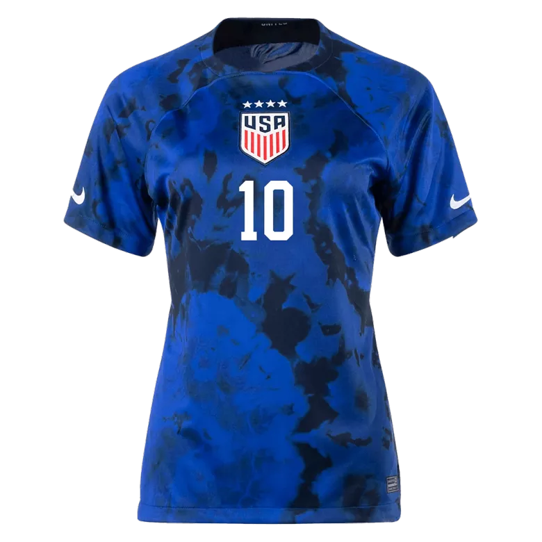 Camiseta Futbol Visitante Copa Mundial de Mujer USA 2022 HORAN #10 - camisetasfutbol